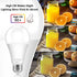 TOBUSA Dusk to Dawn Sensor Light Bulb, A19 LED, 100W Equivalent, E26 Sensor Bulbs, 4000K, 11W, 4-Pack
