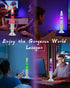 17 16 inches Color Changing Liquid Motion Lamp with Remote: Large LED Night Lights, Christmas Gifts Table Lamp
