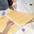 4pcs 33cm Homoyoyo Foldable Table Legs for Furniture Adjustable Desk and Side Table Legs with Metal Folding Design