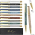 PerKoop 10 Pcs Inspirational Thank You Gifts, Motivational Quote Ballpoint Pens with Gift Boxes, Bulk for Team, Nurse