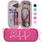 BOVKE Travel Carrying Case Compatible with 3M Littmann Classic III,MDF Acoustica Deluxe