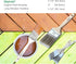 Paint Brushes Set, Sash Brushes, Soft Tapered Filament, Wood Stain Brushes, Pack of 5