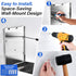Commercial Paper Towel Dispenser Wall Mount, Stainless Steel Hand Towel Dispenser with Lock, Large Capacity C-Fold
