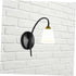 Gadpiparty Curved Lamp Stem for Wall Sconces Durable Light Fixture Rod Easy to Install Elegant Design for Bedroom