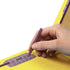 Smead Pressboard Classification File Folder - SafeSHIELD Fasteners, 1 Divider, 2" Expansion, Letter Size, Yellow