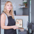 25 2 5.5" 8.5" CYEAH Pcs Cafe Style Menu Cover, Single Page View Transparent Restaurant Menu Covers, Restaurant Menu