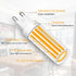 G9 LED Bulb Dimmable 8W, 60-80 Watt T4 G9 Halogen Equivalent, 2700K Soft Warm White, 5 PCS