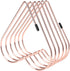 Zerodis Heart-shaped Desk Book Storage Rack, Telescopic Wire Magazine Holder for Home, Office, Rose Gold