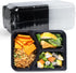 YANGRUI Food Containers Shrink Wrap 40 Pack 38 oz - Leak Proof