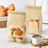 50 11 5.1 3.9 Inches Packaging Ohuimrt PCS Bread Bags for Homemade Breads, x x Bakery Bags with Tin Tie Tab Lock