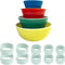 10 Pieces Display Stands for Pyrex Cinderella Bowls | Bowl Stands | Cabinet Bowl Organizer | Plastic Display Stands