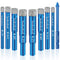 9 Pack Premium Diamond Drill Bit Set, Versatile Tools for Precise Drilling on Porcelain, Ceramic, Glass, Marble