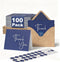 XXINMOH 100 Pack Thank You Cards With Envelopes Bulk Set & Stickers -