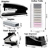 Black Desk Accessories, Black Office Supplies, Stapler and Tape Dispenser Set, Black Desk Accessory Kit, Gift for Students, Women, Coworkers, Boss Lady, Office Clerks