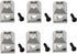 N268241 Belt Hook Clip for Dewalt 20V Max Tools DCD980 DCD985 DCD980L2 DCD985L2 (6/Pack)