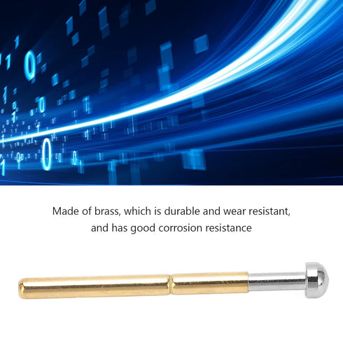 Spring Test Probes, 100Pcs P156-D High Accuracy Round Pogo Pins for PCB Board Testing