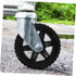 4pcs VOSAREA Heavy Duty Rolling Cart Wheels Replacement for Grocery Trolley Utility Cart and Shopping Basket Compatible
