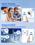 Wifi(2.4G RF433 E26 E27 Bulb Remote Control Light Socket with Only), Smart WiFi & Bluetooth & Light Adapter & Wireless
