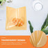 18x19cm, Packaging 100pcs Kraft Paper Bread Bags with Window Oil-resistant Toast Pouches for Homemade Bread