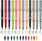 Inkless Magic Pencil Infinity, Inkless Pencil with Eraser, 12PCS Mixed + 12PCS Color Pencil Tips for Kids