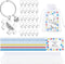 Sasylvia 50 Set Welcome to The Team Appreciation Gift Puzzle Piece Keychain