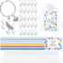 Sasylvia 50 Set Welcome to The Team Appreciation Gift Puzzle Piece Keychain