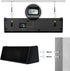 3000K Mrzxy Solar Lights Outdoor Up and Down Waterproof Aluminum Solar Sconce Dusk to Dawn Warm White for Sign, Yard