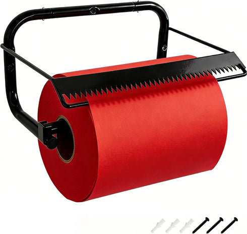 Desyeryamimi Jumbo Roll Wall Mounted Shop Paper Towel Holder, Wiper Dispenser for Garage