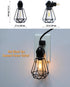2-Pack Industrial Plug in Night Light with On Off Switch, Farmhouse LED Night Lights Plug into Wall Socket, Baby
