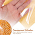 200 Packaging, 19x18cm Pcs Small Kraft Paper Bread Bags with Window, Food-grade Bakery Snack Semi-coated Paper Bags