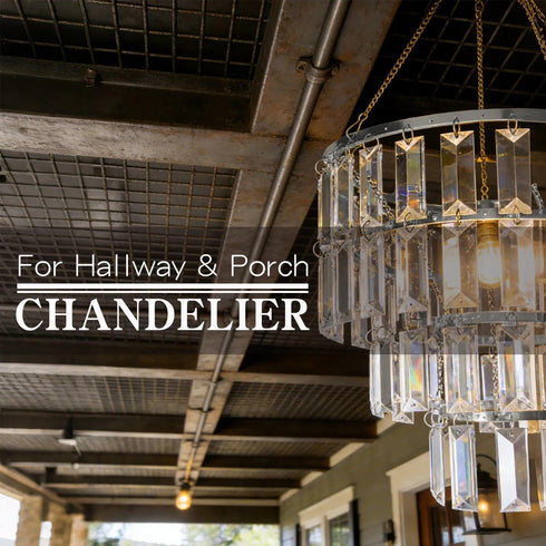 W9.84 H11 Modern Chandelier Shade, Faux Chandeliers Light Fixture Pendant Ceiling Lampshade for Girls Bedroom, X