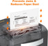 bonsaii Sheets,12-Pack (8.4 5.9 inch/Piece) Paper Shredder Lubricant x