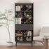 17.5In 118In Dark Green Floral Wallpaper Peel and Stick, Vintage Botanical Wallpapers Self-Adhesive Contact Paper