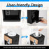 GDIFLS Countertop 1.2~5 3 Settings 197 6 Water Cooler for Gallon - Small Water Dispenser w/ Temp (Hot/Cold/Warm), Heats