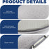 Hbbgdiy Hemorrhoid Donut Pillow Memory Foam Cushion Slow Rebound Pressure Relief Pillow Anti-Slip & Thickened