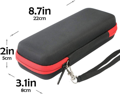 khanka Hard Travel Case for KAIWEETS HT206b / HT206d 600A Digital Clamp Meter, Case Only