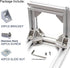 20 Sets 2020 Aluminum Extrusion T Slot Corner Bracket, 90 Degree Right Angle Connector with M5 Bolts and Nuts