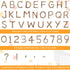 Geyoga 200 Pcs Large 6'' Bulletin Board Letters, Font Letters and Punctuation Cutouts Combo Set for Display
