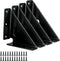 4 Pcs Heavy Duty Gusset Joints, Trapezi Corner Code, Bracket Corner Brace
