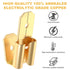 20 Pcs Piggyback Spade Connectors Assortment Kit, 3 Way Adapter Dual Male to Single Female Unisulated Brass