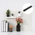 MECCANIXITY 6 Pack Acrylic Shelves, 4 Inch Floating Shelves for Wall Storage in Bathroom, Bedroom, Living Room