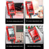 Digital Multimeter, DC AC Voltmeter, High Accuracy Tester Kit, Backlight LCD Display, Test Leads