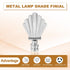 44mm 1/4-27 Inch PATIKIL Lamp Shade Finial, Lamp Finials Caps Knob Threaded Alloy Solid Lamp Finial Decoration for Lamp