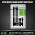 SUNHZMCKP 6-Piece Impact Grade Socket Adapter Set, 3" & 6" Extension Bit with Holder, 1/4-Inch Hex Shank