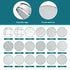 LVDALAB 304 400 (0.038mm) 7.9Inch(20cm) Stainless Steel Mesh Lab Sieve, Mesh Aperture Test Sieve, Diameter Economy
