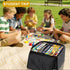 Board Game Storage Bag, Portable Board Game Organizer and Storage with Cover for Office Supplies, Puzzles, Building