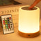 Night Light, LED Touch Bedside Table Lamp, Multi-Colour, USB Rechargeable, Portable for Baby Bedroom