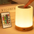 Night Light, LED Touch Bedside Table Lamp, Multi-Colour, USB Rechargeable, Portable for Baby Bedroom