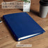 Kokuyo Color Palette Metal Round Ring Binder, B5-S, 26 Holes, Up to 100 Sheets, Red, 5 Colorful Tab Dividers, Japan