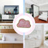 8PCS Closet, Cloud Shaped Dresser Knobs Zinc Alloy Kitchen Cabinet for Drawer, Cupboard, Dresser, Wardrobe, Vanity
